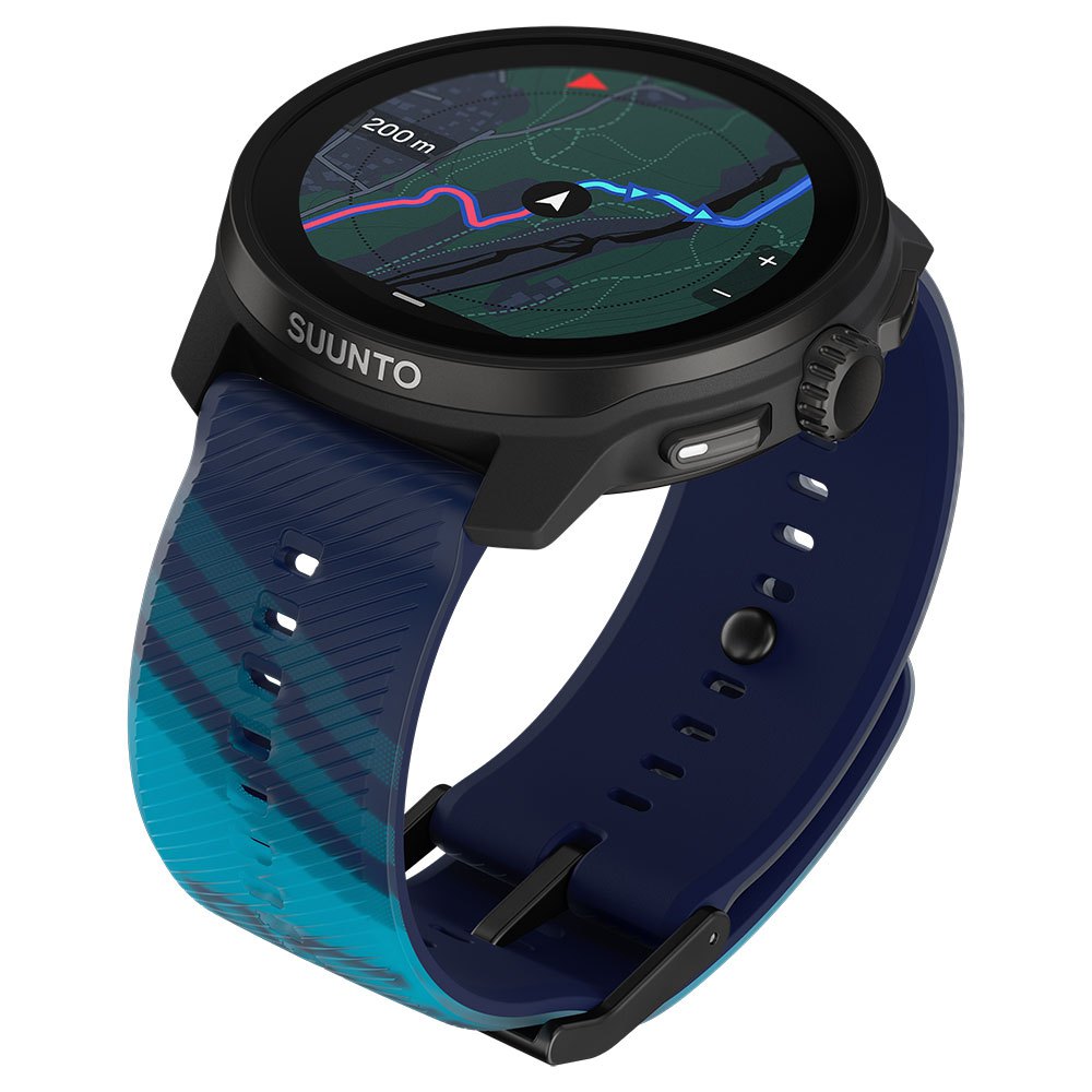 Купить Suunto SS051034000 Часы Race S UTMB World Series Голубой  All Black / Navy Blue 7ft.ru в интернет магазине Семь Футов