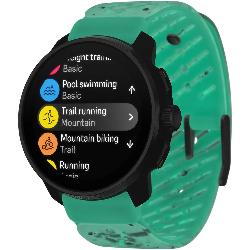 Купить Suunto SS051153000 Часы Race S Titanium Courtney Dauwalter Голубой Blue / Green 7ft.ru в интернет магазине Семь Футов