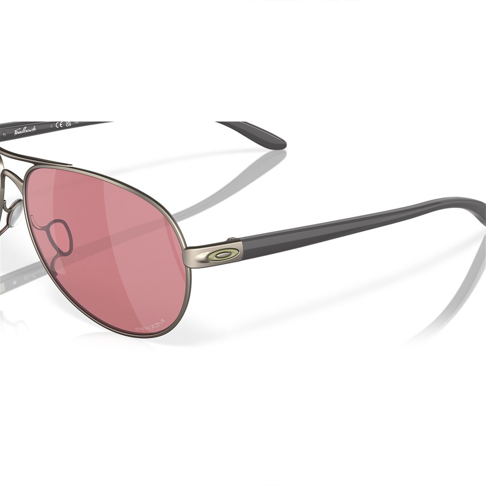 Купить Oakley OO4079-4959 Солнцезащитные очки Feedback  Satin Gunmetal Prizm Dark Golf/CAT2 7ft.ru в интернет магазине Семь Футов