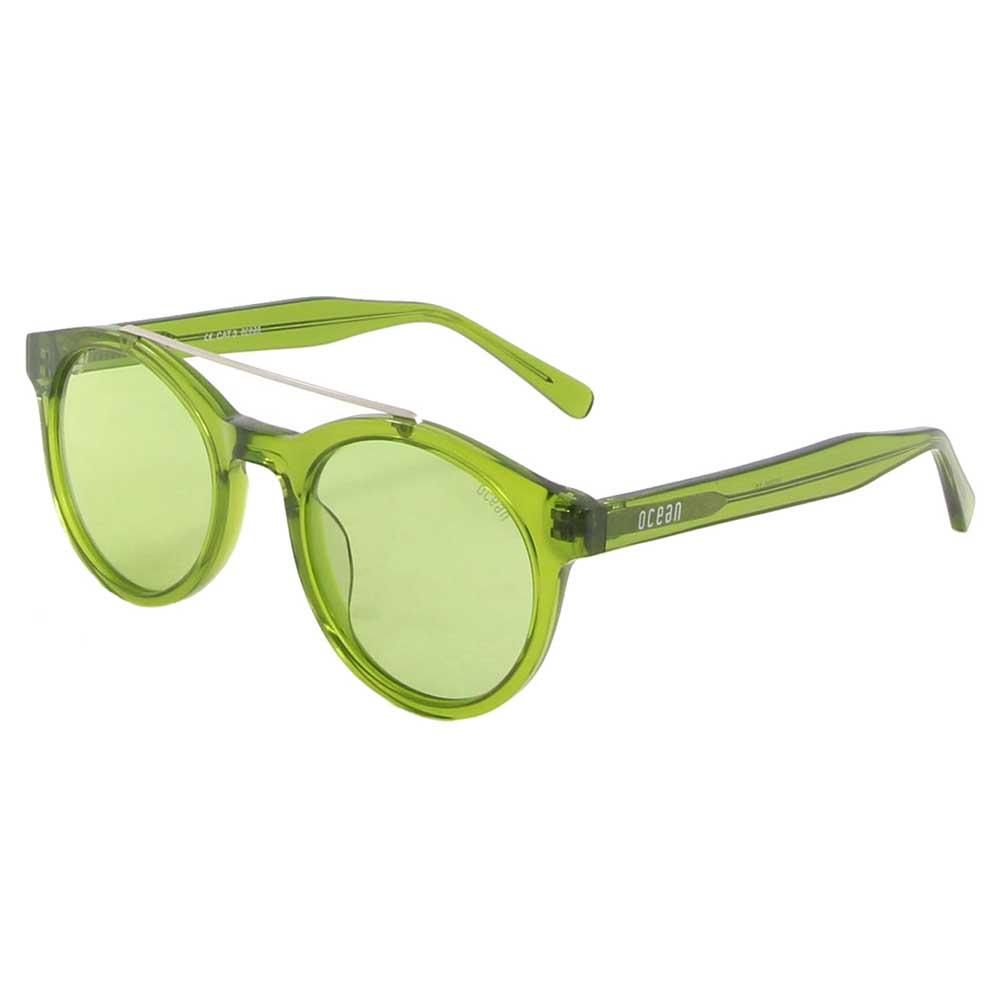 Купить Ocean sunglasses 10200.15 Солнцезащитные очки Tiburon Transparent Green Green/CAT3 7ft.ru в интернет магазине Семь Футов