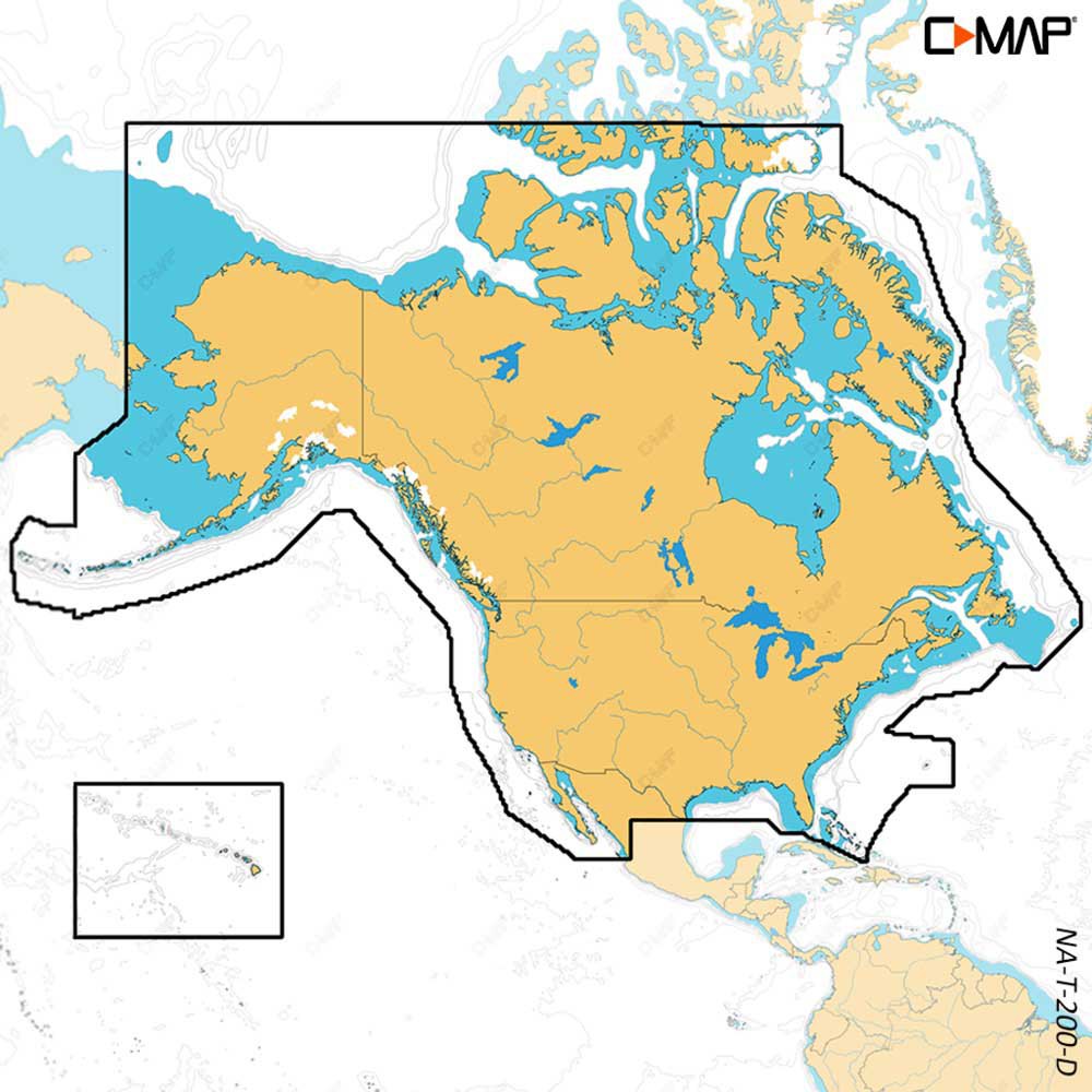 Купить C-map M-NA-T-200-D-MS Откройте для себя X-Северную Америку карта Multicolour 7ft.ru в интернет магазине Семь Футов