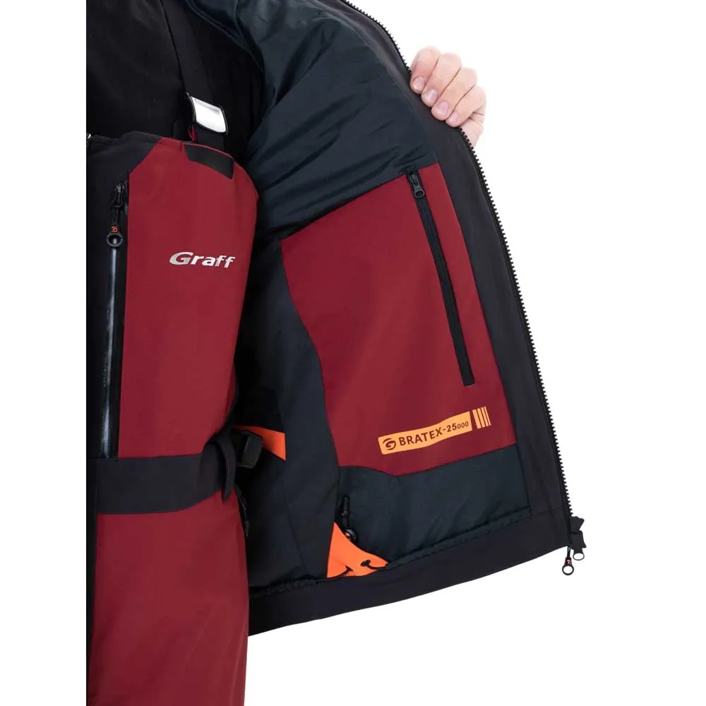 Купить Graff 631-b-4-edition-3.0-2xl Куртка 631-B-4 Edition 3.0 Red 100x65x5 7ft.ru в интернет магазине Семь Футов