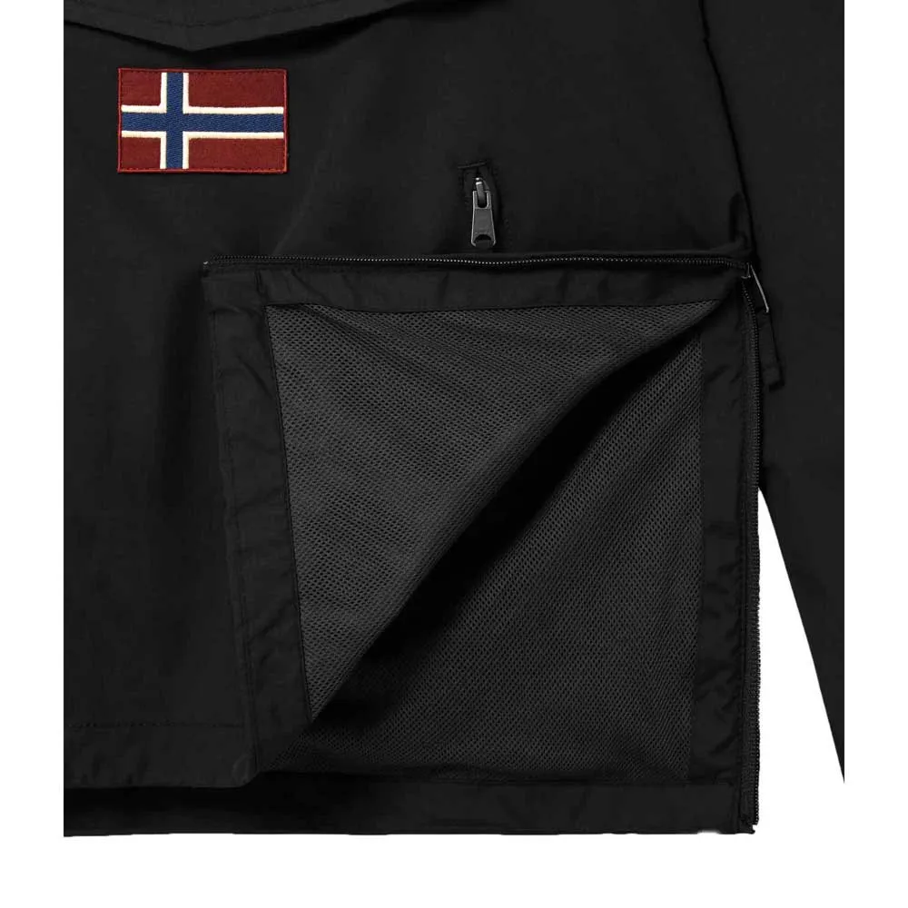 Купить Napapijri np0a4eco0411-xxl Куртка Rainforest S Black 50x35x10 2XL 7ft.ru в интернет магазине Семь Футов