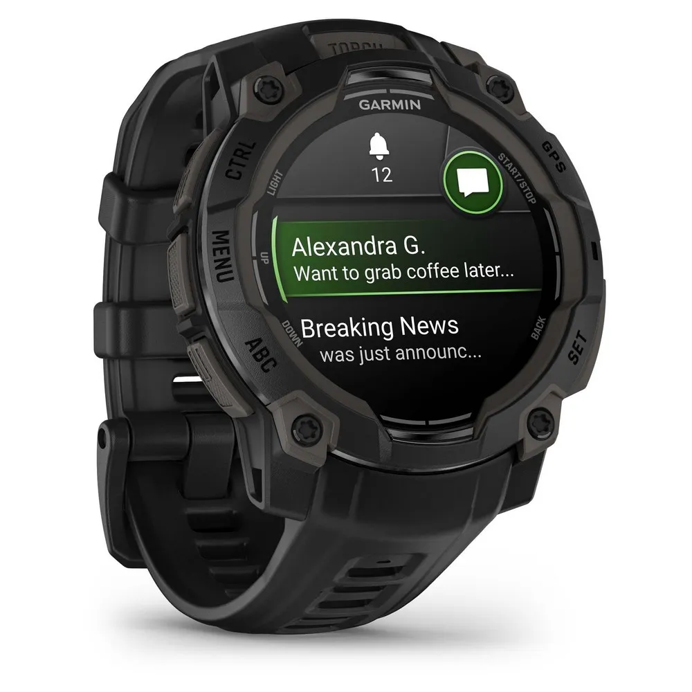Купить Garmin 010-02936-00 Часы Instinct 3 45 mm Amoled  Black / Black 7ft.ru в интернет магазине Семь Футов