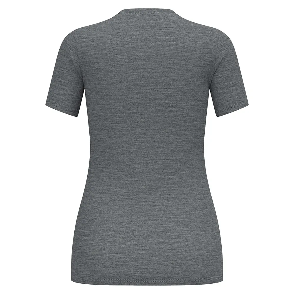 Купить Odlo 112061-10183-l Базовый слой с коротким рукавом Merino 160 Odlo Steel Grey Melange 30x25x2 7ft.ru в интернет магазине Семь Футов