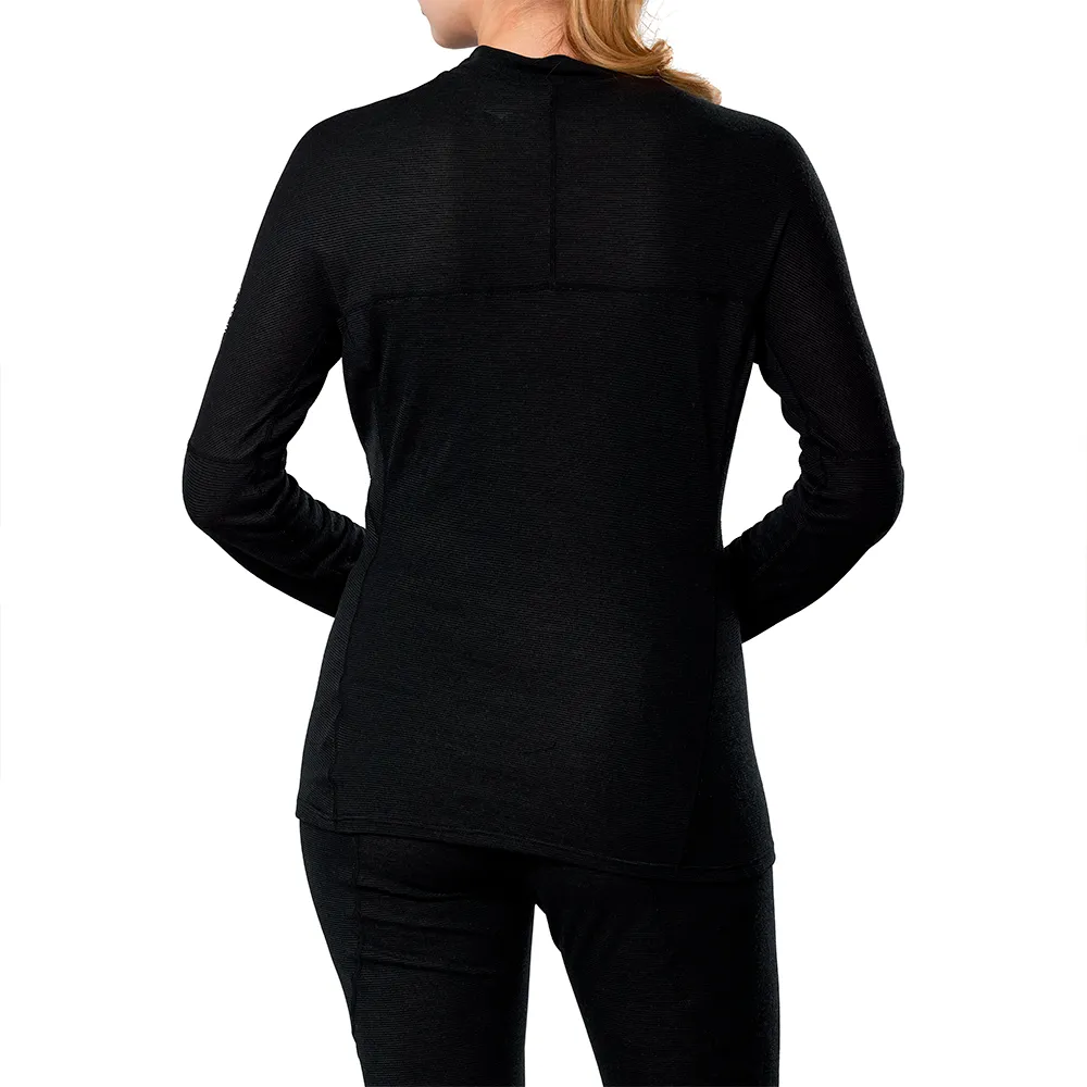 Купить Mizuno a2gac780-09-m Базовый слой с длинным рукавом Prem Merino Wool Black 30x25x2 7ft.ru в интернет магазине Семь Футов