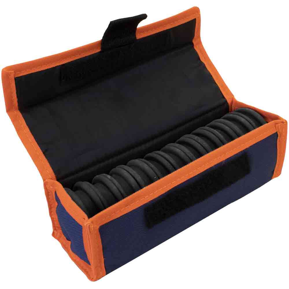 Купить Colmic BO260 Чехол EVA Lione 110  Blue / Orange 21 x 7 x 7 cm 7ft.ru в интернет магазине Семь Футов