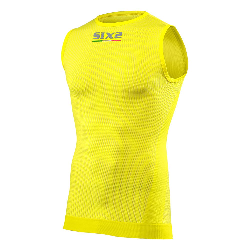 Купить Sixs SMXC-M-TOUR Безрукавная базовая футболка SMX Желтый Yellow Tour M 7ft.ru в интернет магазине Семь Футов