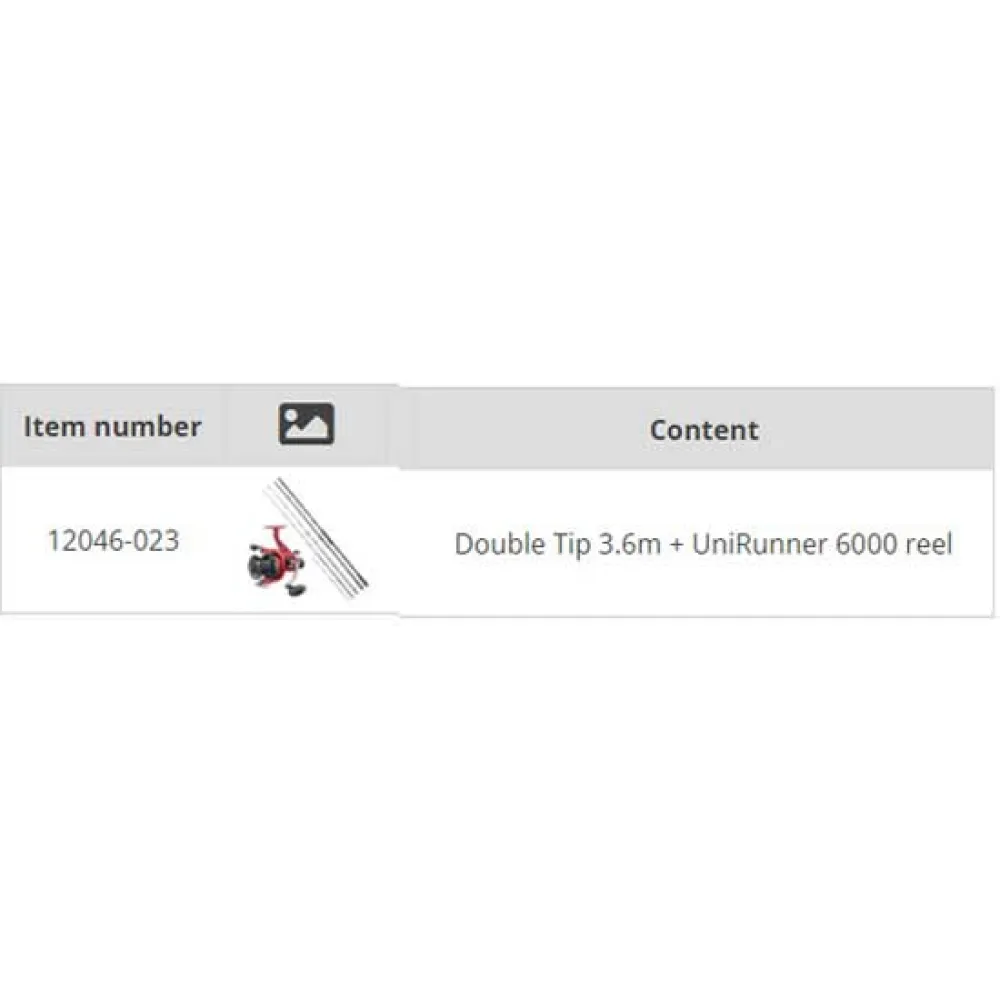 Купить Carp expert 12046023 Комбо для ловли карпа Uni Runner Double Tip Серебристый Red / Black 3.60 m 7ft.ru в интернет магазине Семь Футов