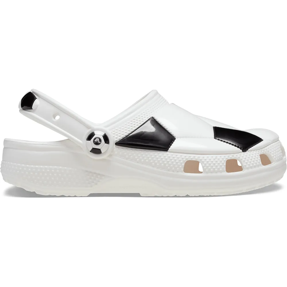 Купить Crocs 210157-103b-j5 Деревянные башмаки Classic Soccer Ball White / Black 35x25x15 EU 37 7ft.ru в интернет магазине Семь Футов