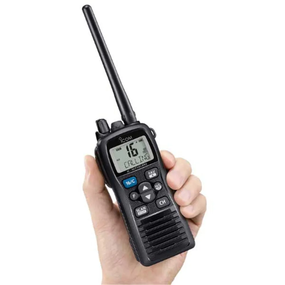 Купить Icom DIC-012 IPX7 6W ИК-М 73Евро Портативный морской УКВ Радио Станция Черный Black 7ft.ru в интернет магазине Семь Футов