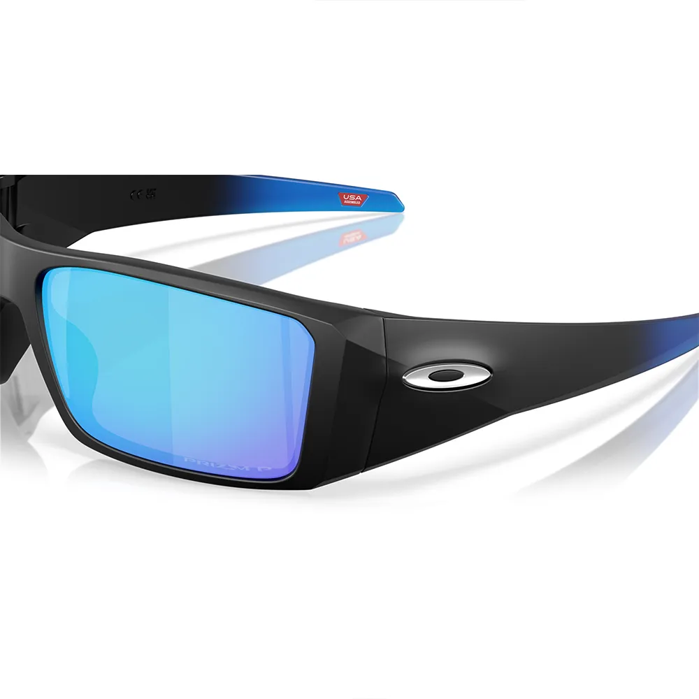 Купить Oakley OO9231-2361-61 поляризованные солнцезащитные очки Heliostat Бесцветный Matte Black Prizm Sapphire Polar/CAT3 7ft.ru в интернет магазине Семь Футов