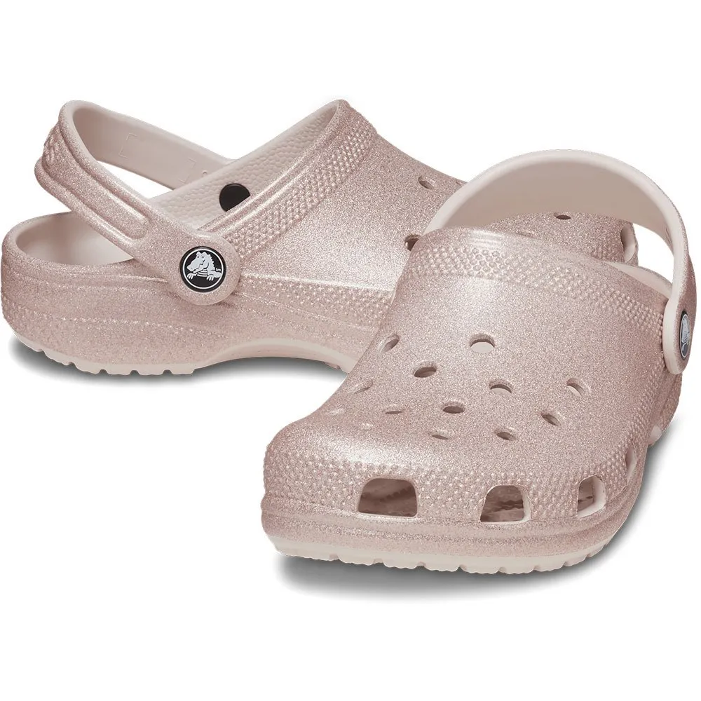 Купить Crocs 206992-6wv-c6 Деревянные башмаки Classic Glitter Quartz Glitter 35x25x15 EU 22 7ft.ru в интернет магазине Семь Футов