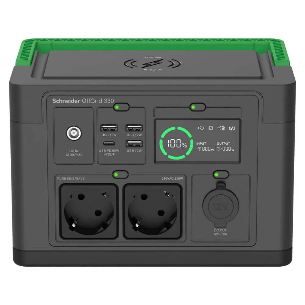 Купить Apc PPS330-GR портативная электростанция OffGrid 330 Зеленый Black / Green 7ft.ru в интернет магазине Семь Футов