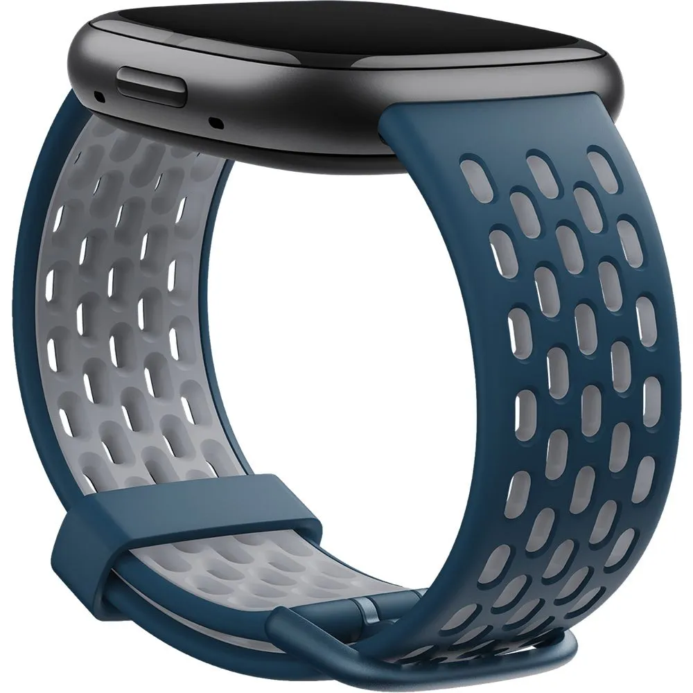 Купить Fitbit R-18234185-FTB-FB523BKBK-EUBNDL Смарт-часы Pack Versa 4 Sport отремонтированы Серебристый Black Saphire 7ft.ru в интернет магазине Семь Футов
