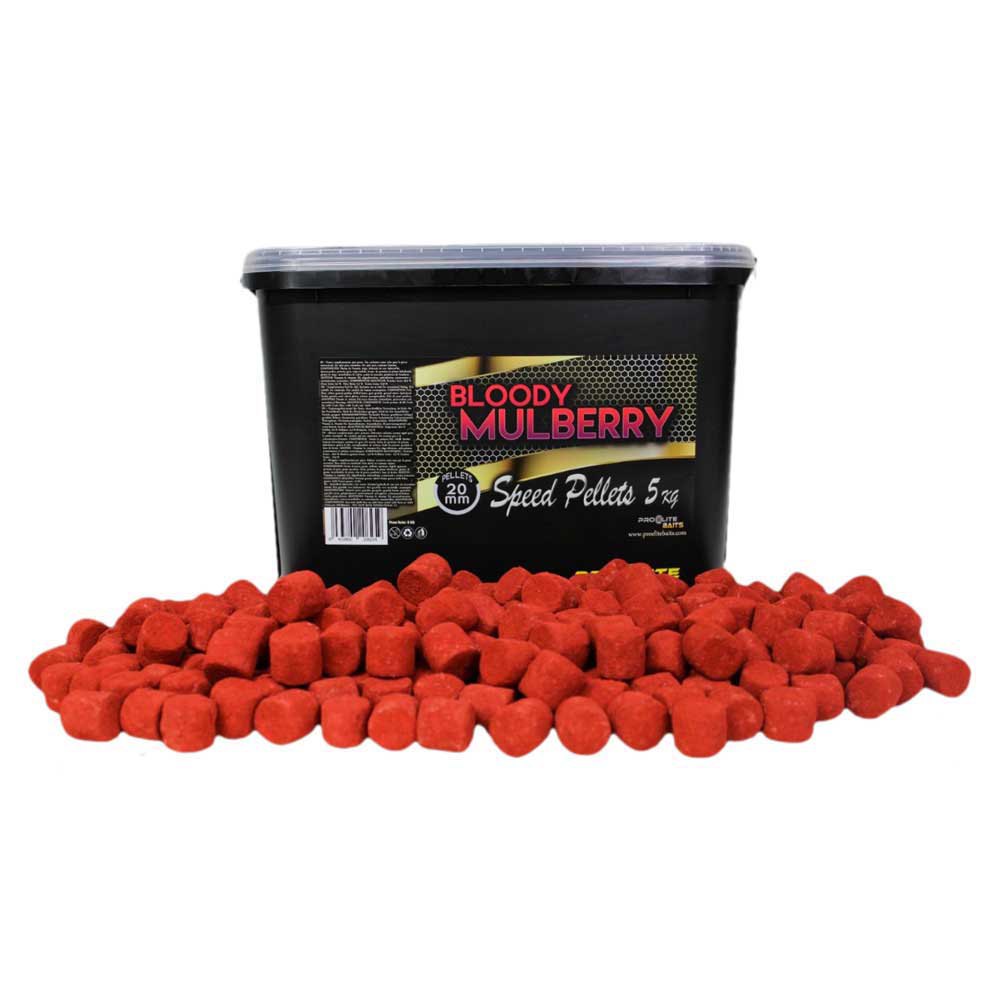 Купить Pro elite baits P8433906-UNIT Speed Bloody Mulberry 5kg Пеллеты Gold 20 mm 7ft.ru в интернет магазине Семь Футов