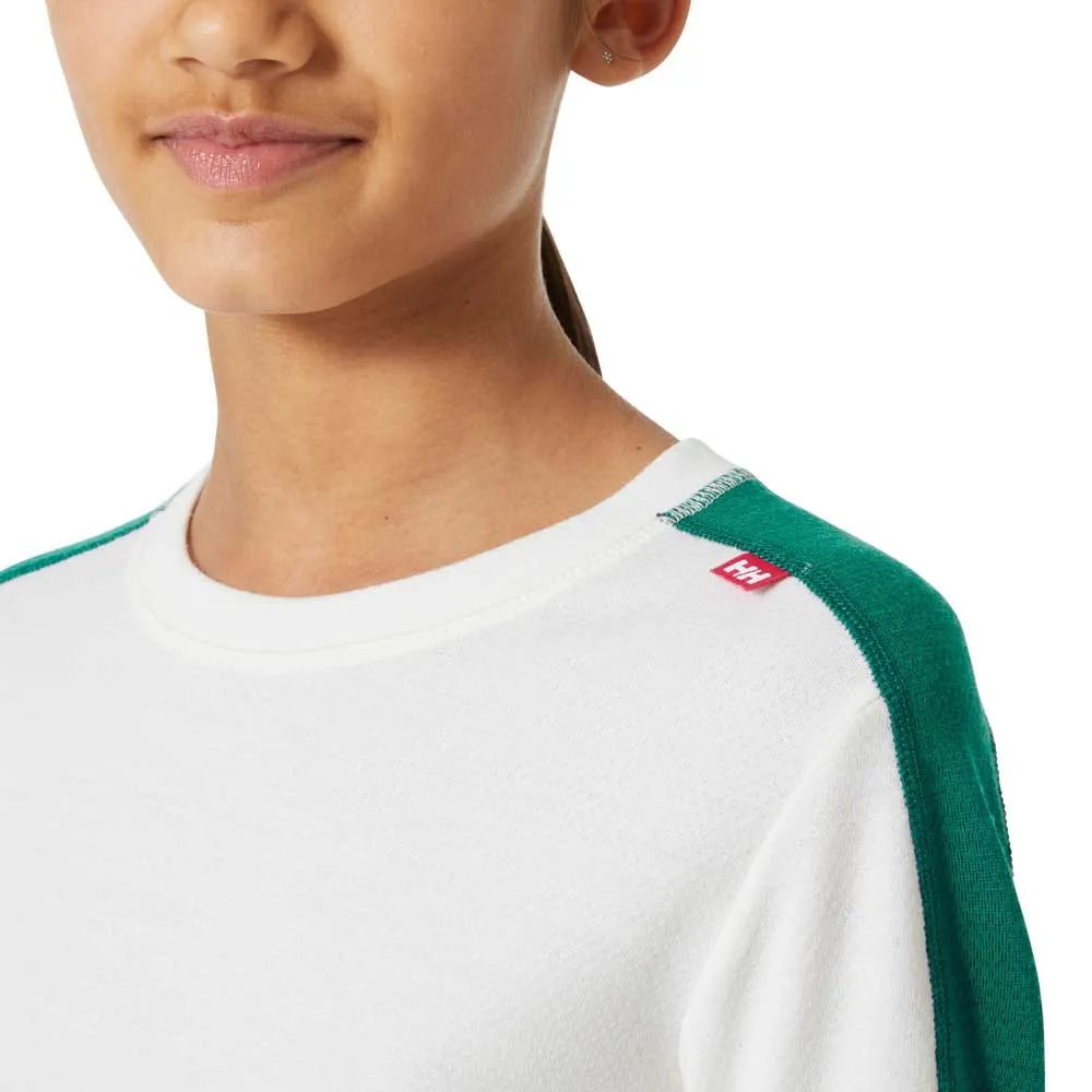 Купить Helly hansen 49403_439-152 Набор базовых слоев Lifa Merino Midweight Set Emerald 60x40x40 11-12 Years 7ft.ru в интернет магазине Семь Футов