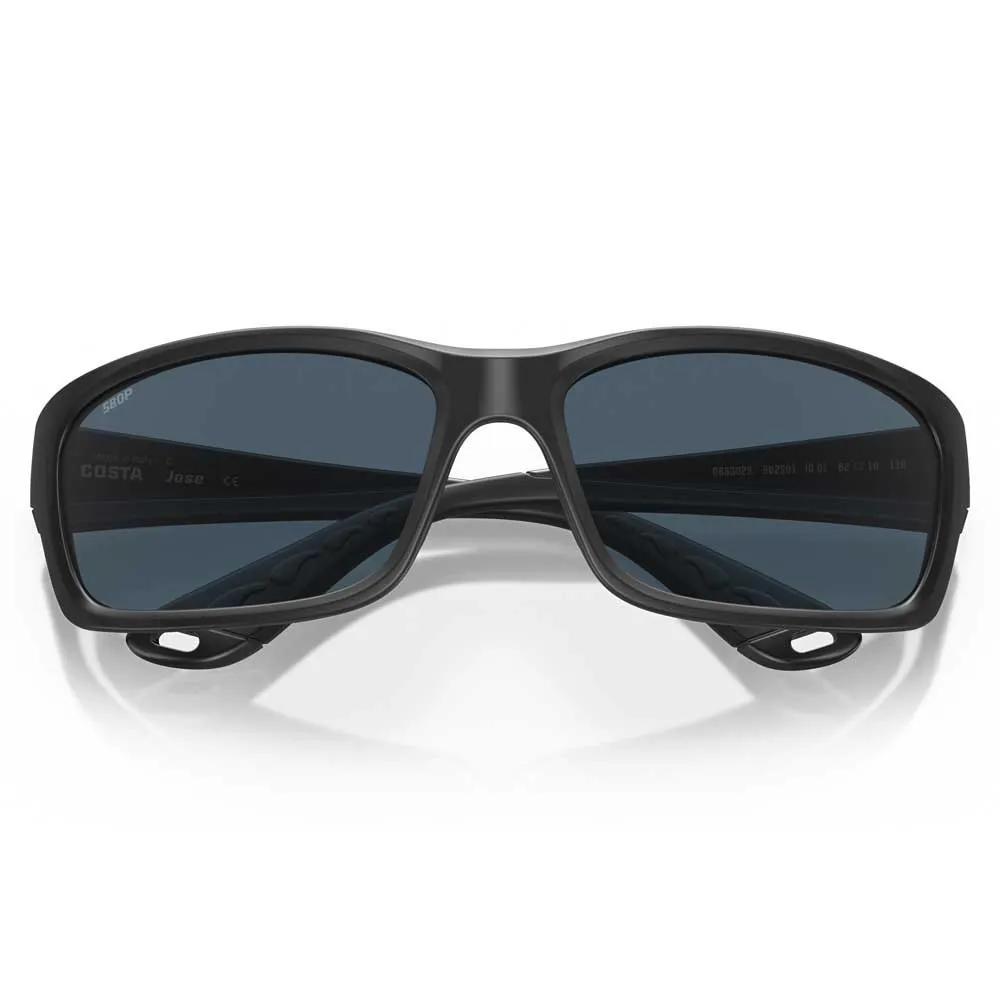 Купить Costa 06s9023-90230162 поляризованные солнцезащитные очки Jose Blackout 25x12x10 Gray 580P/CAT3 7ft.ru в интернет магазине Семь Футов