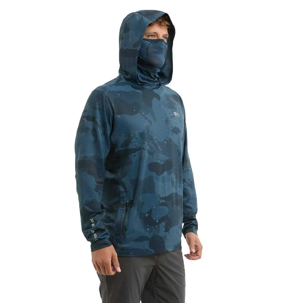 Купить Pelagic 1015251000-dyn-xl Худи с УФ-защитой Exo Tech Dark Navy 40x30x12 7ft.ru в интернет магазине Семь Футов