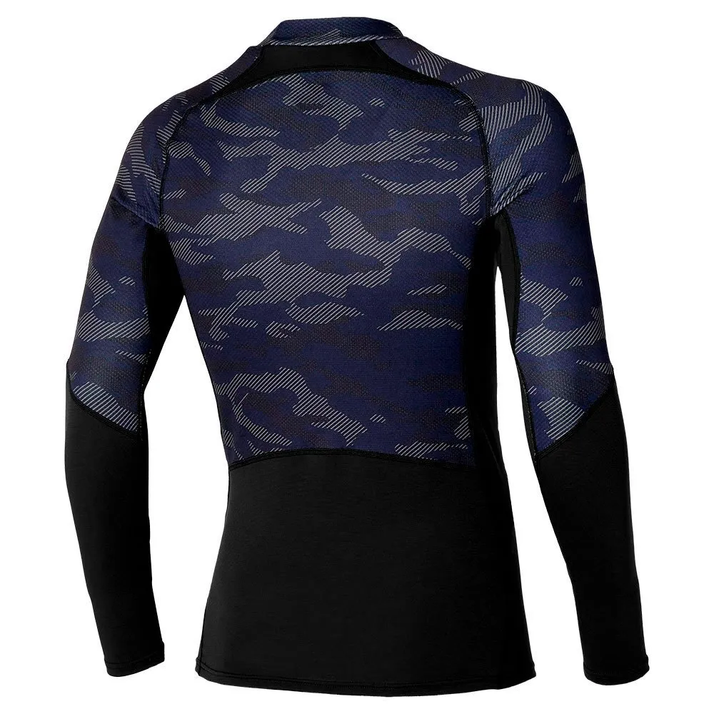 Купить Mizuno A2GAA510-09-M Базовый слой с длинным рукавом Virtual Body G3 High Голубой Black M 7ft.ru в интернет магазине Семь Футов