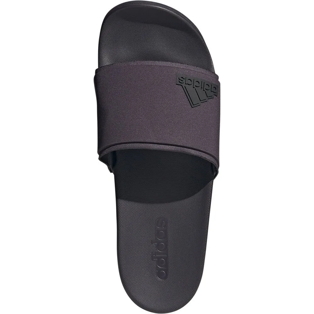 Купить adidas if0891/12 Шлёпанцы Adilette Comfort Elevated Aurora Black / Core Black / Aurora Black 32x20x10 EU 47.5 7ft.ru в интернет магазине Семь Футов