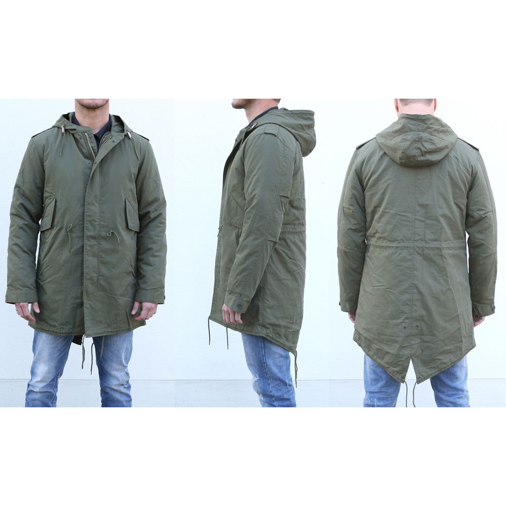 Купить Brandit 3164-1-5XL Пальто M51 US Зеленый  Olive 5XL 7ft.ru в интернет магазине Семь Футов