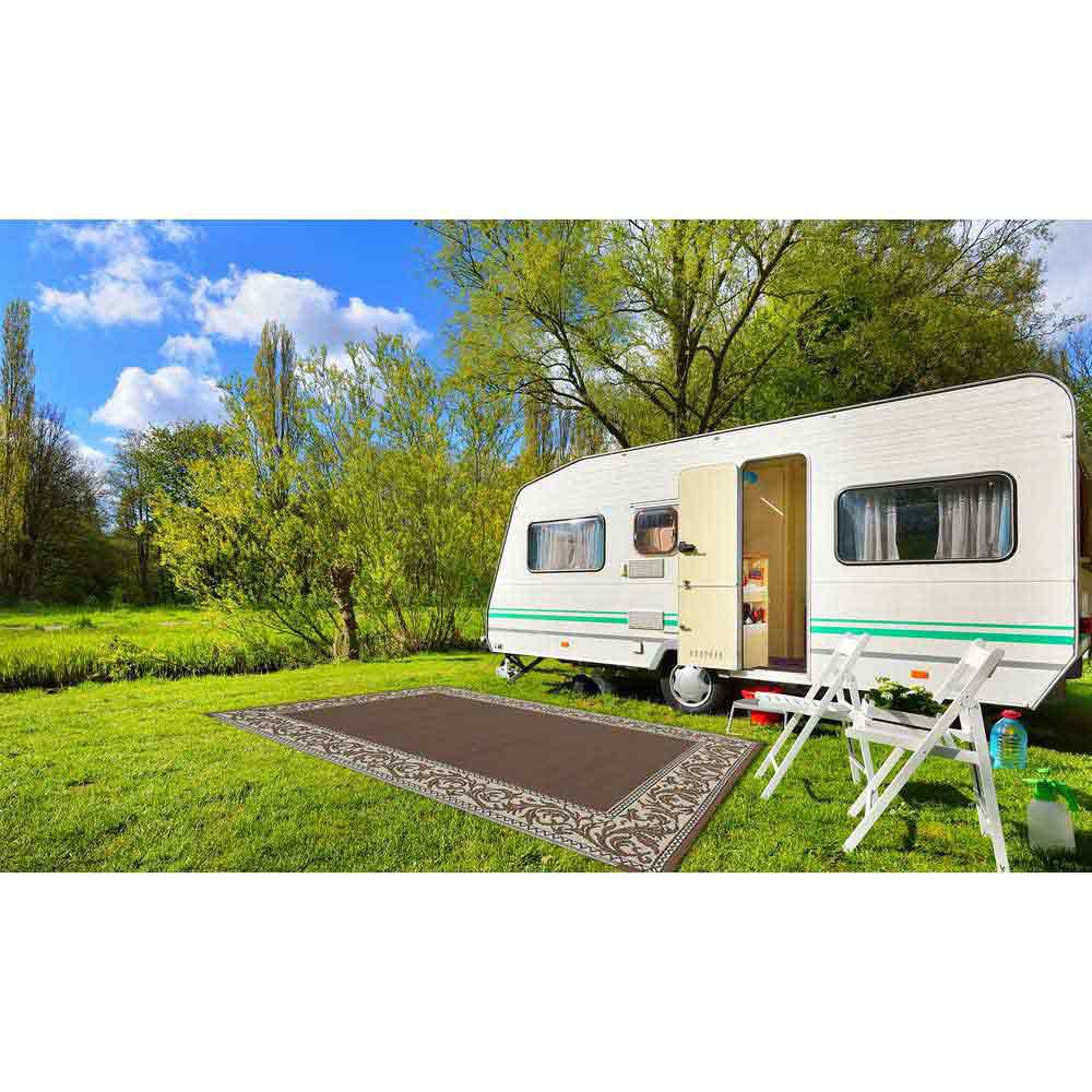 Купить Stylish camping 672-RD7BRNBEIGE ковер RD7  Brown / Beige 1.82 x 2.74 m 7ft.ru в интернет магазине Семь Футов