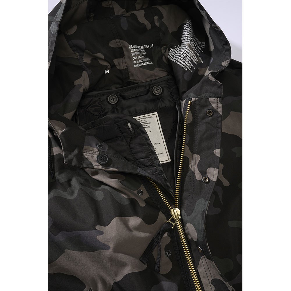 Купить Brandit 3164-4-XL Пальто M51 US Зеленый  Dark Camo XL 7ft.ru в интернет магазине Семь Футов