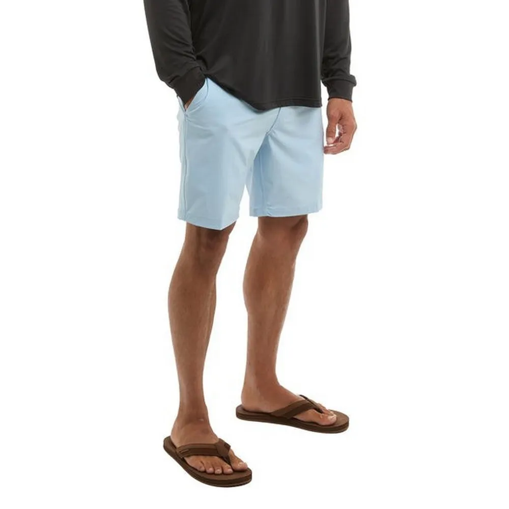 Купить Pelagic 1002261003-lb-36 Шорты Mako 18´´ Hybrid Solid Light Blue 30x20x10 7ft.ru в интернет магазине Семь Футов