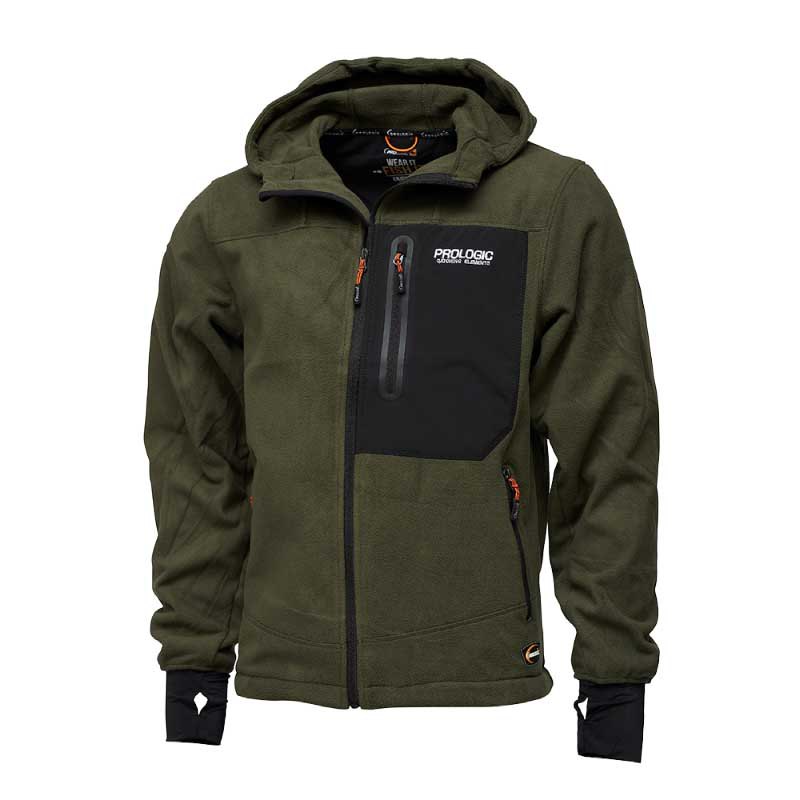 Купить Prologic SVS49477 Куртка Commander Fleece Зеленый  Green XL 7ft.ru в интернет магазине Семь Футов