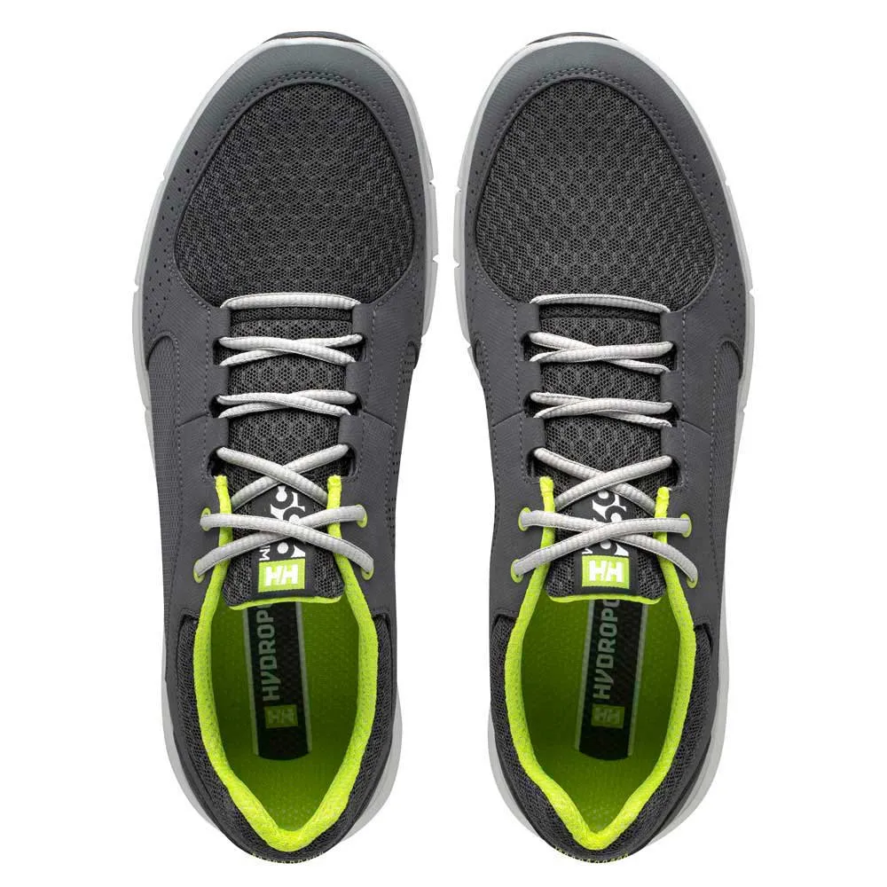 Купить Helly hansen 11582_964-11 Кросовки Ahiga V4 Hydropower Charcoal / Ebony / Light Grey / Azid Lime 35x25x15 EU 45 7ft.ru в интернет магазине Семь Футов