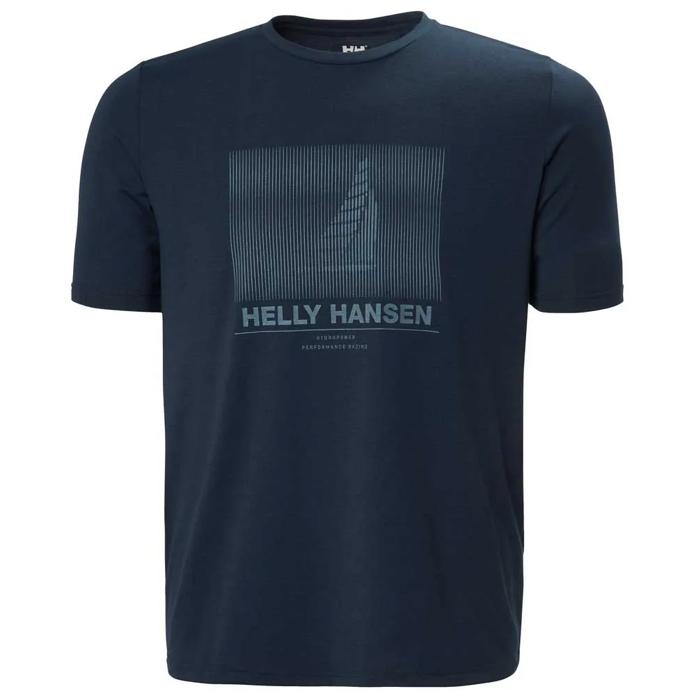Купить Helly hansen 34419-596-s Футболка с коротким рукавом Hp race graphic Navy 30x20x5 7ft.ru в интернет магазине Семь Футов