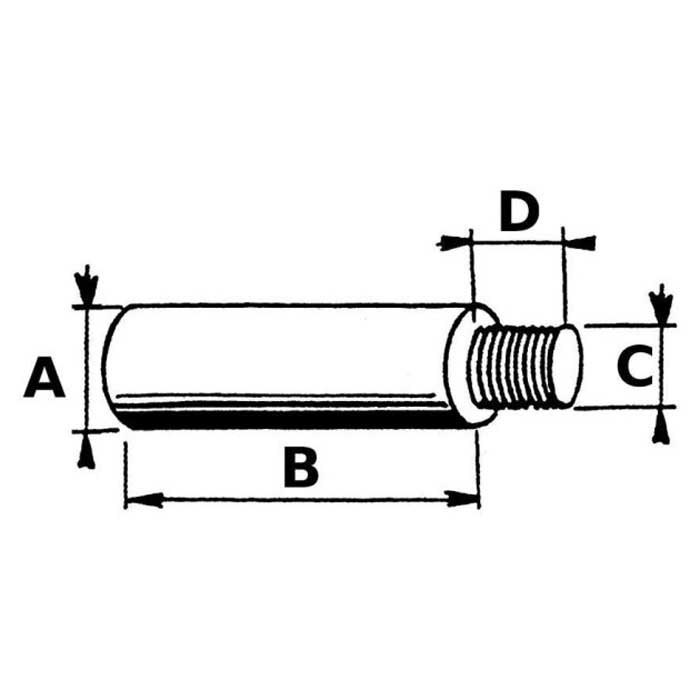 Купить Super marine ANO5002 GM Motors 1/2´´ BSPT цинковый стержень анод  Grey 16 x 54 mm 7ft.ru в интернет магазине Семь Футов