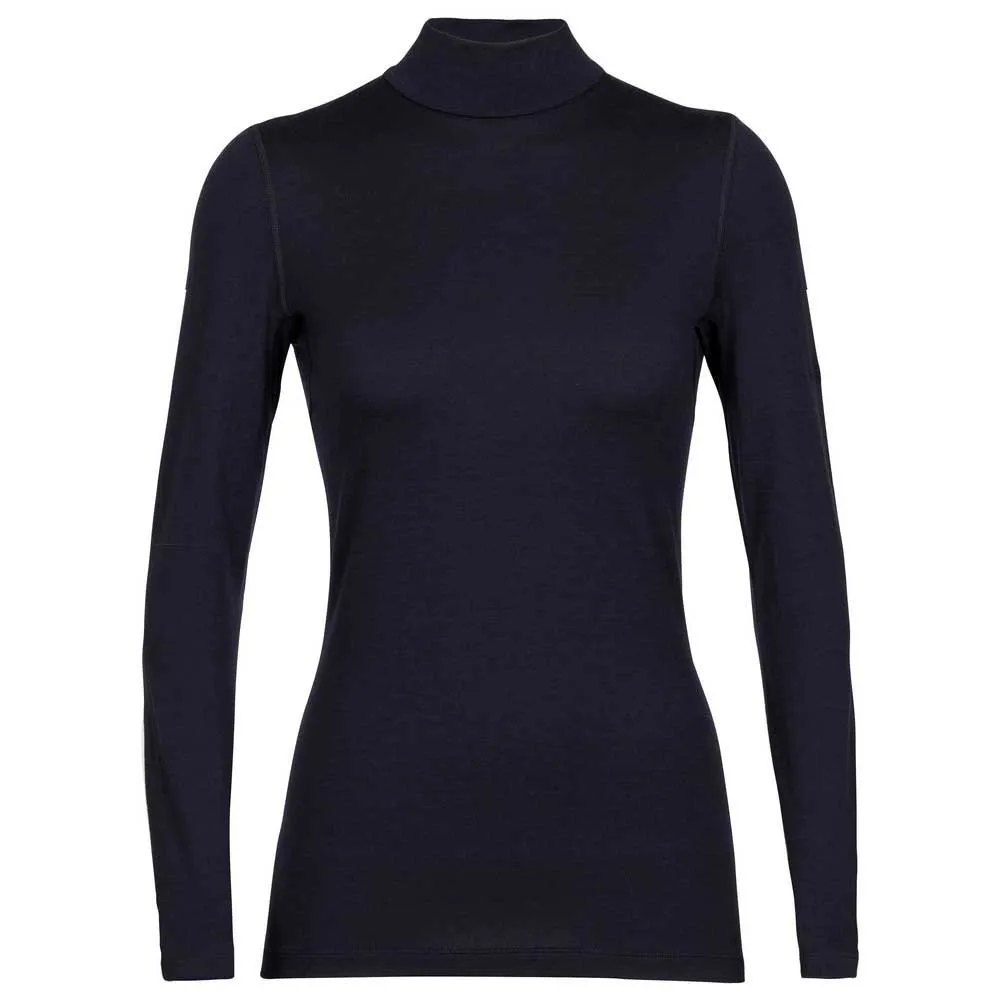 Купить Icebreaker 0a56if401l Базовый слой с длинным рукавом 260 Tech Turtleneck Midnight Navy 30x25x2 7ft.ru в интернет магазине Семь Футов