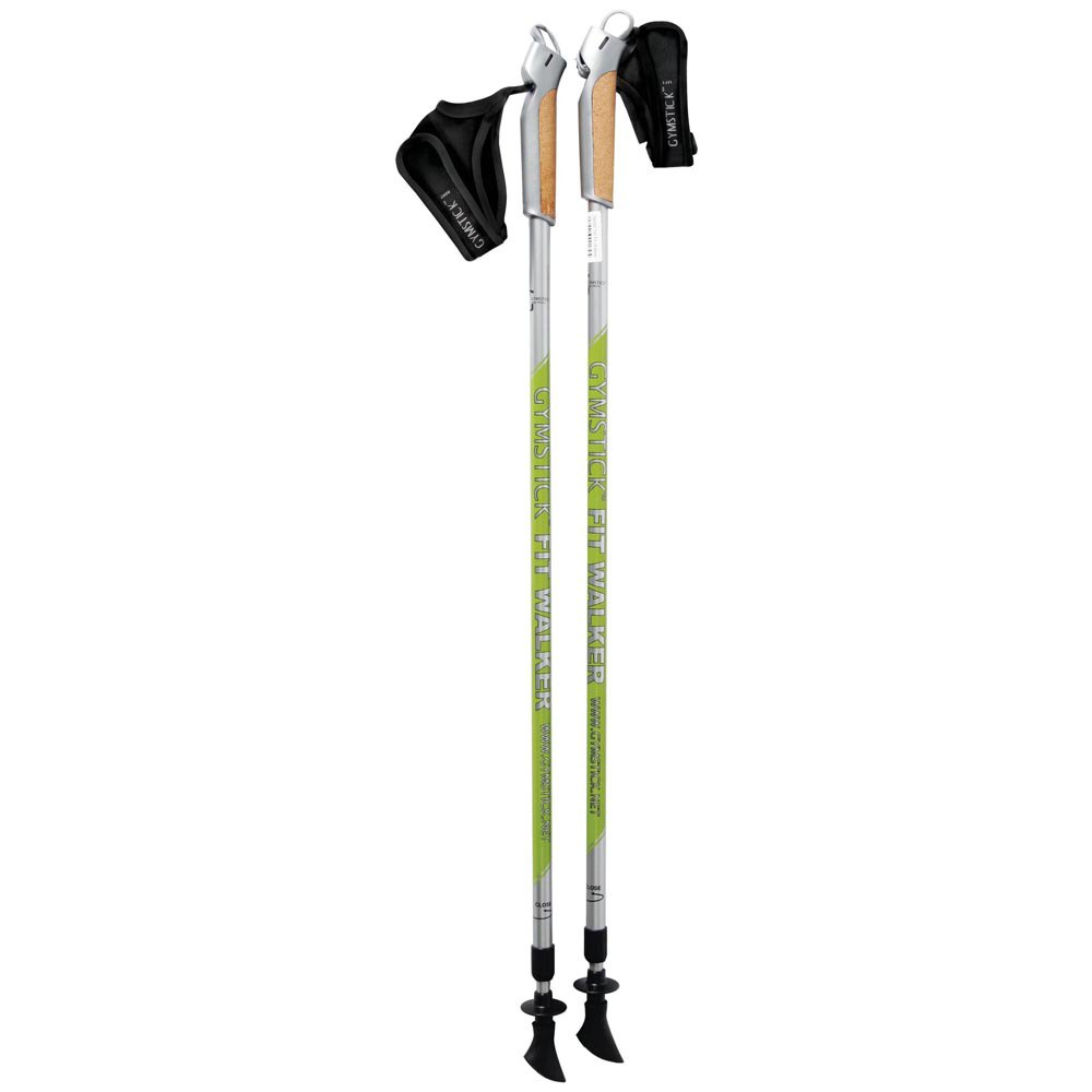 Купить Gymstick 28000 Telescopic Fit Walker Поляки Многоцветный Green / Grey 83-135 cm 7ft.ru в интернет магазине Семь Футов