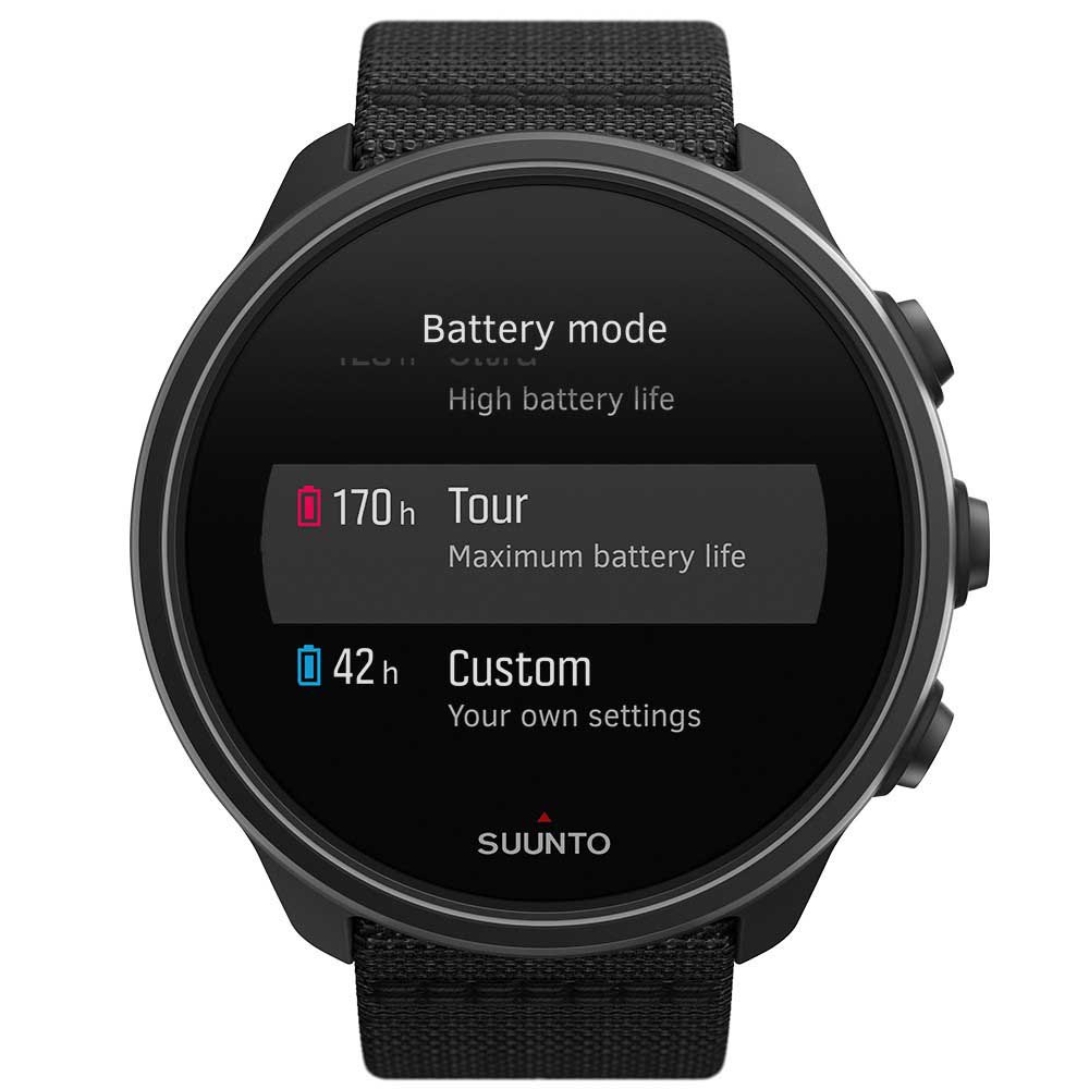 Купить Suunto SS050564000 9 Baro Titanium Черный  Charcoal Black 7ft.ru в интернет магазине Семь Футов