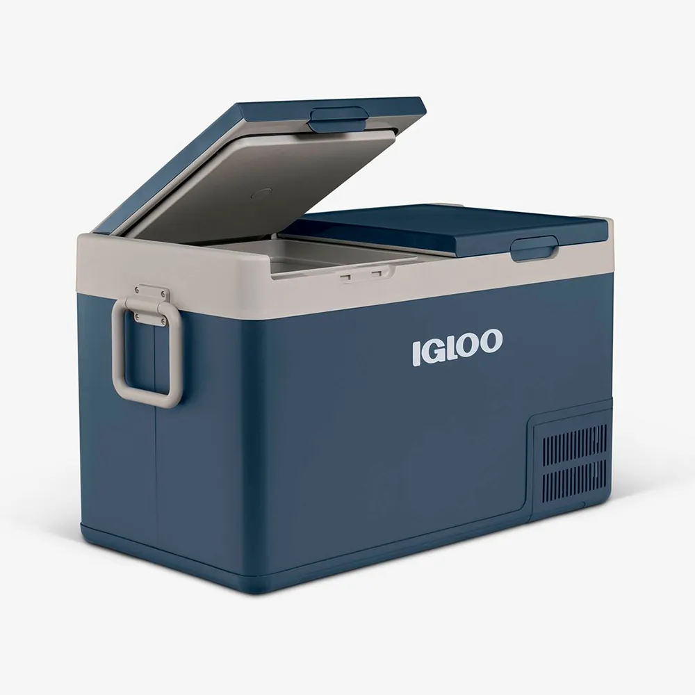 Купить Igloo coolers agdigllot0009 Жесткий переносной кулер ICF 80DZ Cool Box 83L Electric Blue / Grey 85x50x50 7ft.ru в интернет магазине Семь Футов