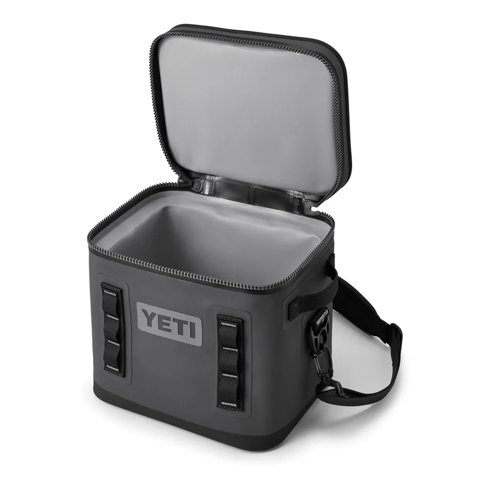Купить Yeti 70000002200 Мягкий переносной кулер Hooper Flip 12L Charcoal 16x27x3 7ft.ru в интернет магазине Семь Футов