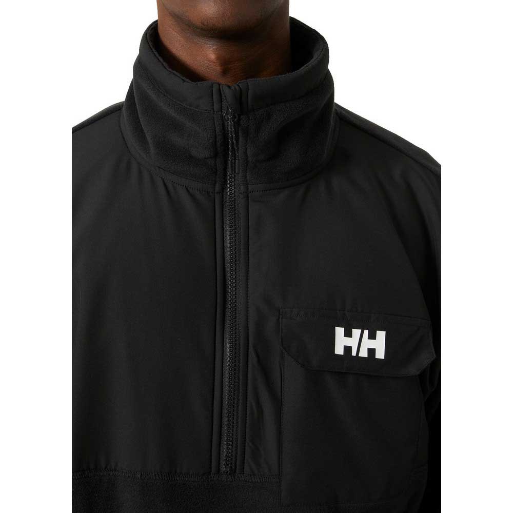 Купить Helly hansen 54086_990-S Флисовая кофта с полумолнией Play 1/2 Zip Fleece Black S 7ft.ru в интернет магазине Семь Футов