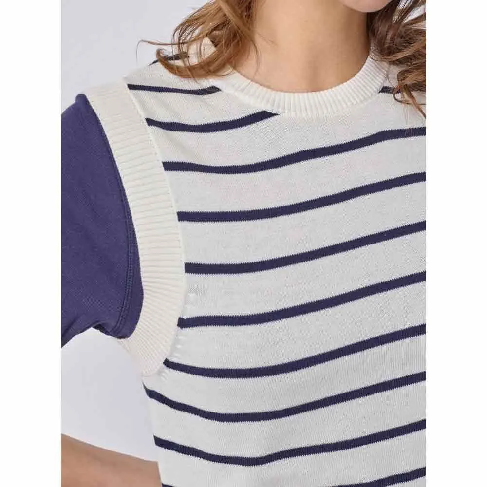 Купить Redgreen 171622601-168-l Безрукавка Jasmin Navy Stripe 25x10x7 7ft.ru в интернет магазине Семь Футов