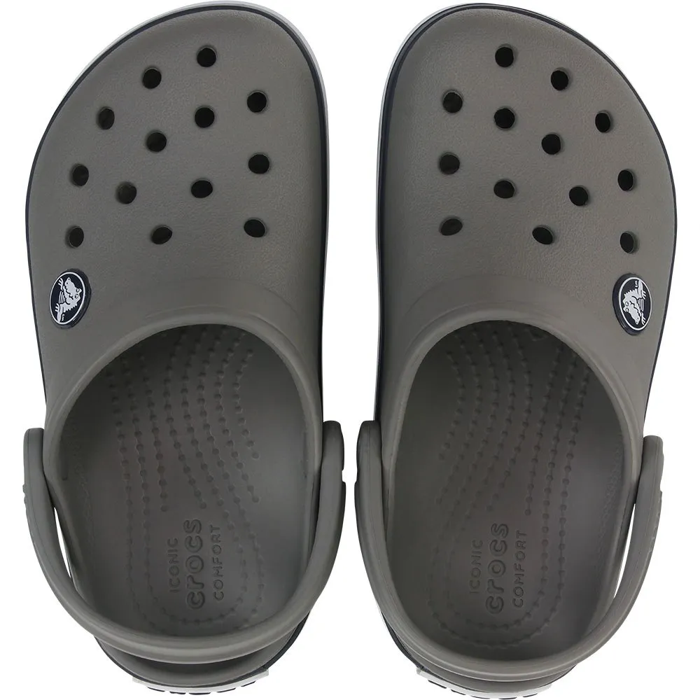 Купить Crocs 207005-05h-c4 Деревянные башмаки Crocband Smoke / Navy 35x25x15 EU 19 7ft.ru в интернет магазине Семь Футов