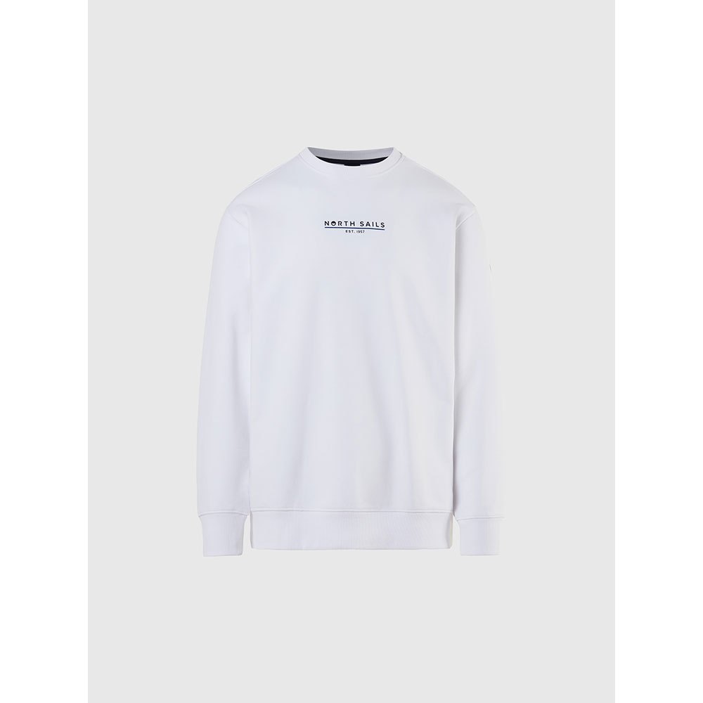 Купить North sails 691226-0101-L Свитер Свитер Basic Comfort Fit Голубой White L 7ft.ru в интернет магазине Семь Футов