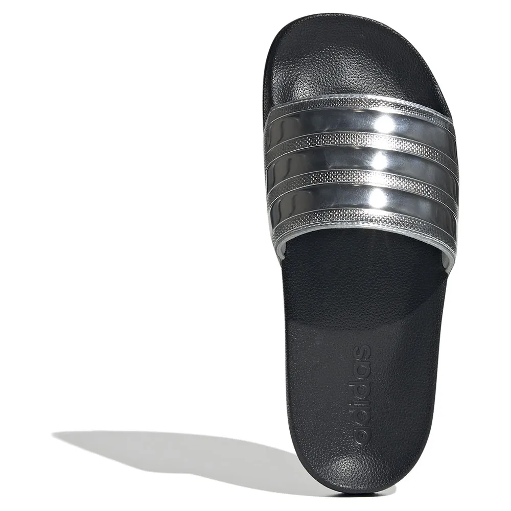 Купить adidas jq9282/4 Шлёпанцы Adilette Shower Core Black / Silver Met / Silver Met 32x20x10 EU 36 7ft.ru в интернет магазине Семь Футов