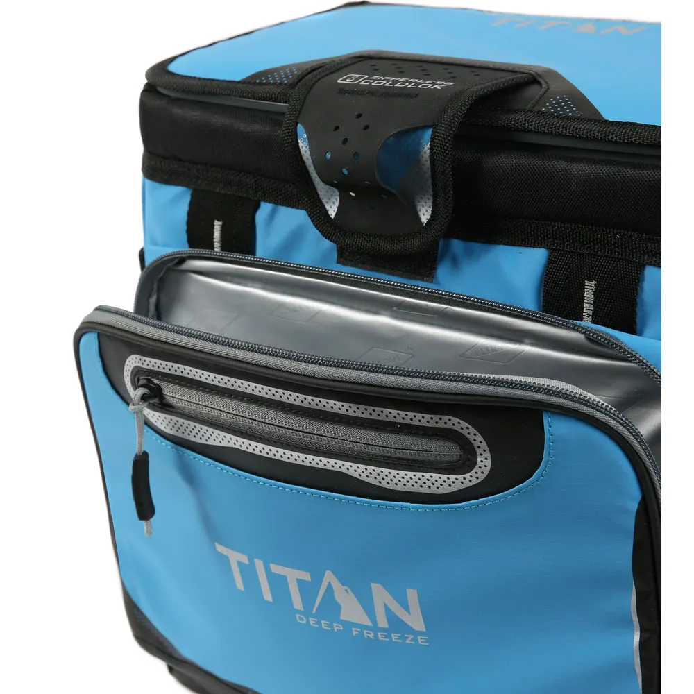 Купить Titan TI0010003267 Мягкий переносной кулер 16 Can Zipperless Hardbody 9L Blue 7ft.ru в интернет магазине Семь Футов