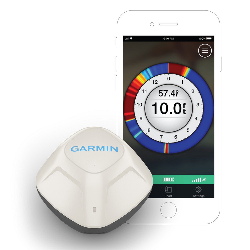 Купить Garmin 010-02246-00 Striker Cast С преобразователем Белая White 7ft.ru в интернет магазине Семь Футов