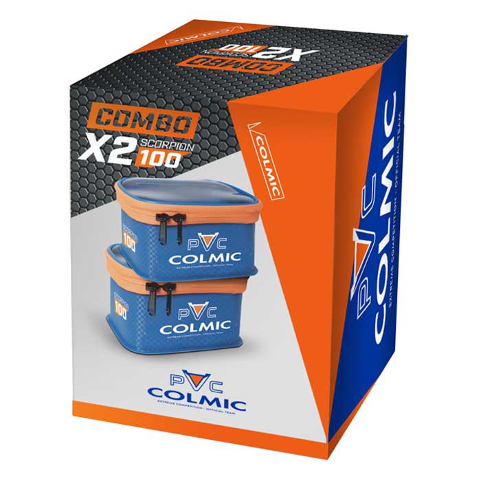 Купить Colmic BOXEVA404 Чехол EVA Combo Scorpion 100  Blue / Orange 7ft.ru в интернет магазине Семь Футов