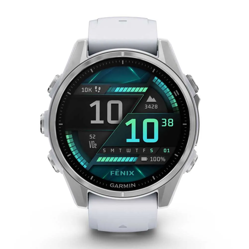 Купить Garmin 010-02903-00 Smartwatch Fenix 8 AMOLED 43 mm  White 7ft.ru в интернет магазине Семь Футов