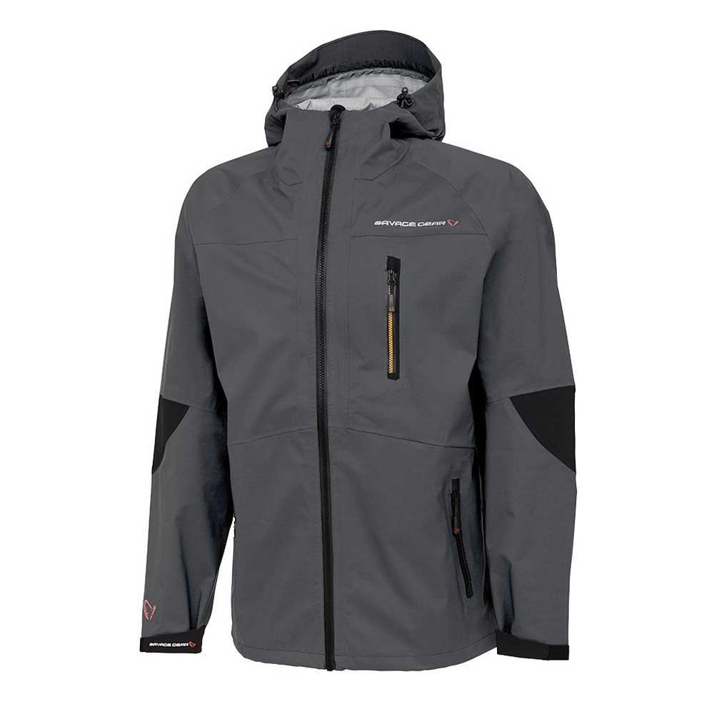 Купить Savage gear SVS76572 Куртка SG8 Salvage Shell Castlerock Серый Grey / Black L 7ft.ru в интернет магазине Семь Футов