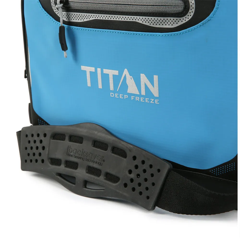 Купить Titan TI0010003267 Мягкий переносной кулер 16 Can Zipperless Hardbody 9L Blue 7ft.ru в интернет магазине Семь Футов