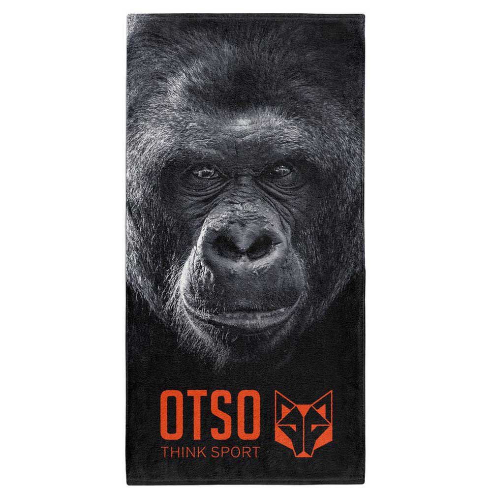 Купить Otso T15075-GORILLA20 Полотенце из микрофибры Черный Gorilla 7ft.ru в интернет магазине Семь Футов
